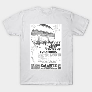 Smart Brothers - Smarts Furnishing - 1929 vintage advert T-Shirt